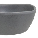 Juego de 6 boles pequeños de melamina gris de 11 cm