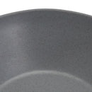 Juego de 3 ensaladeras de melamina gris de 23 cm