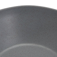 Juego de 3 ensaladeras de melamina gris de 23 cm