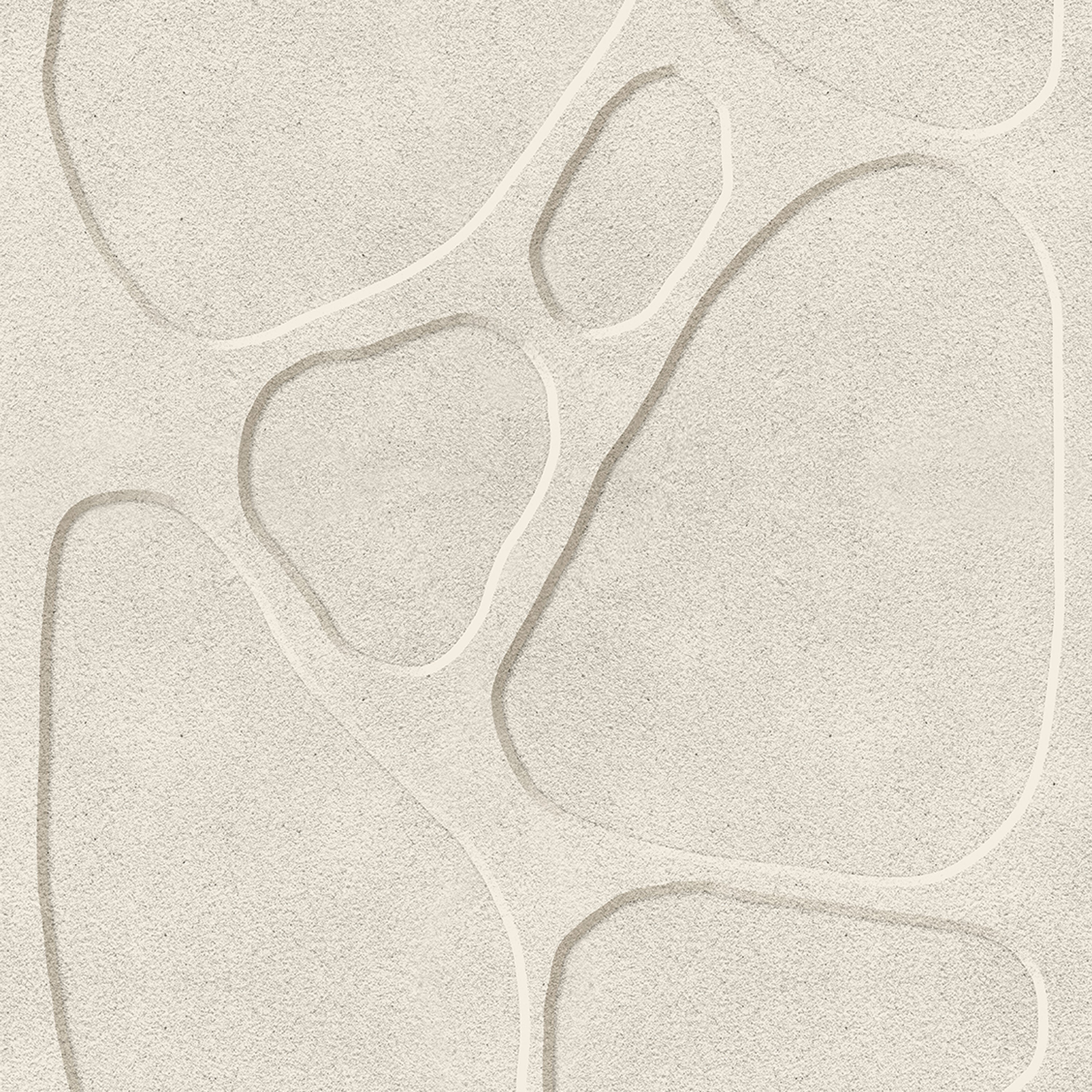 Set 2 cuadros abstractos decorativos beige