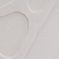 Set 2 cuadros abstractos decorativos beige