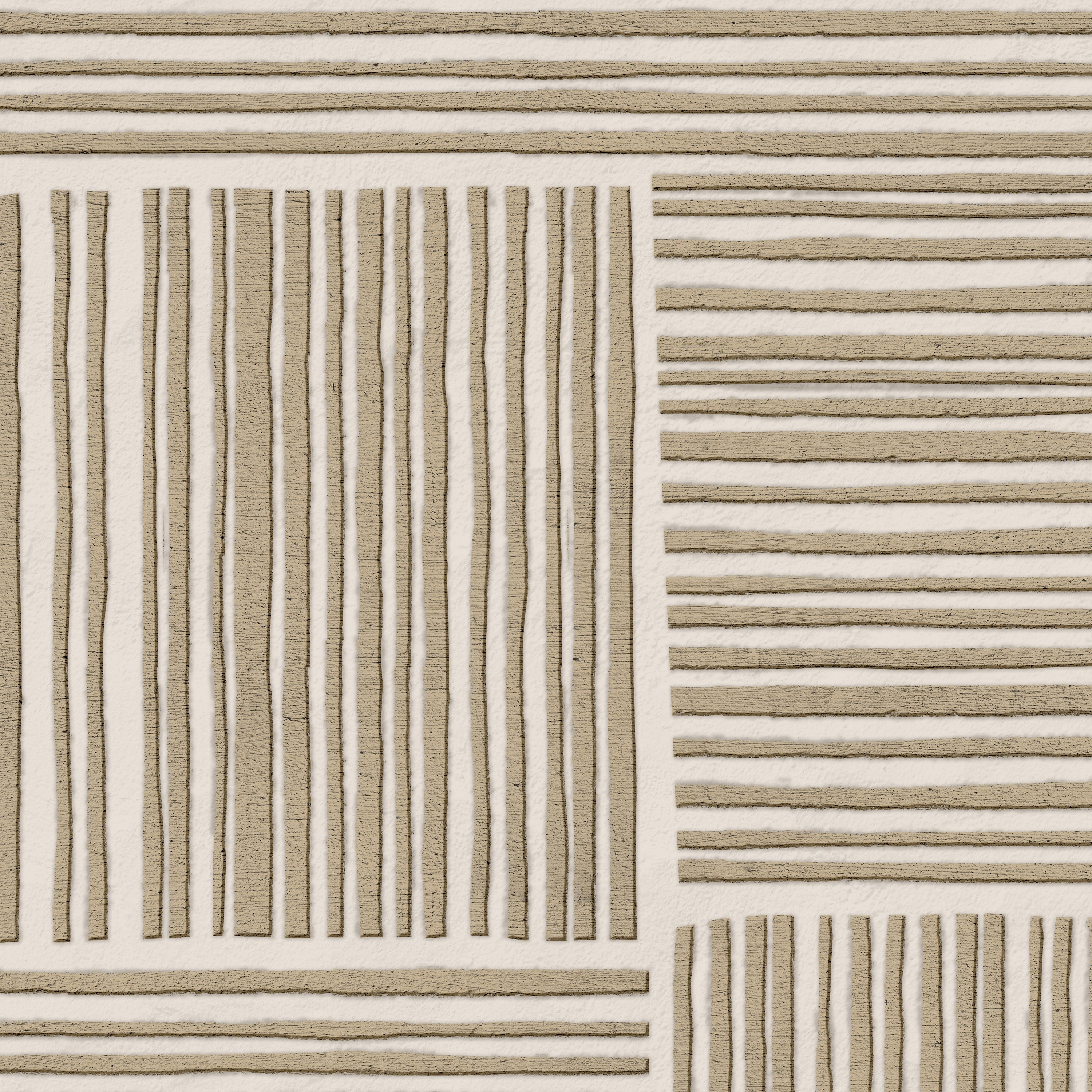 Set 2 cuadros abstractos decorativos beige