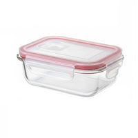 Set 12 Tapers de Cristal de Borosilicato Transparente con Válvula de 1040 ml