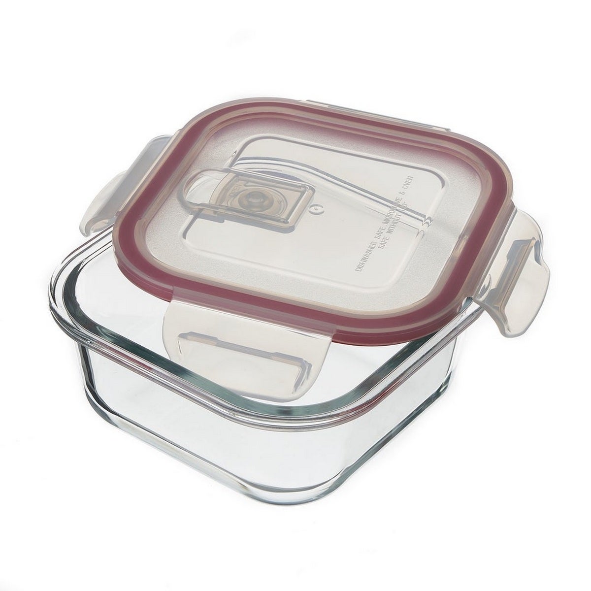 Set 4 Tapers de Cristal de Borosilicato Transparente con Válvula de 530 ml