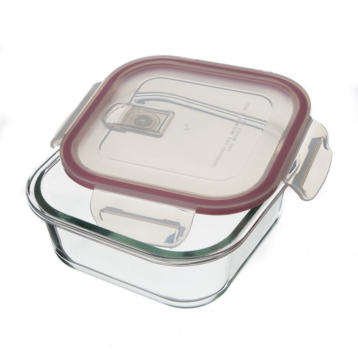 Set 4 Tapers de Cristal de Borosilicato Transparente con Válvula de 800 ml