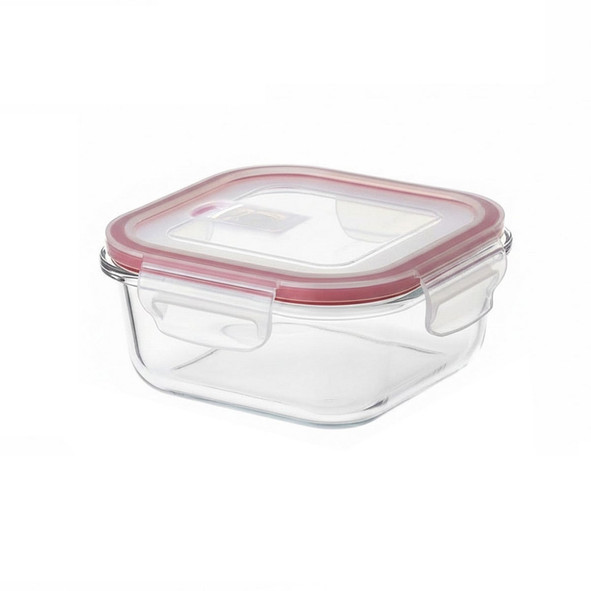 Set 4 Tapers de Cristal de Borosilicato Transparente con Válvula de 800 ml