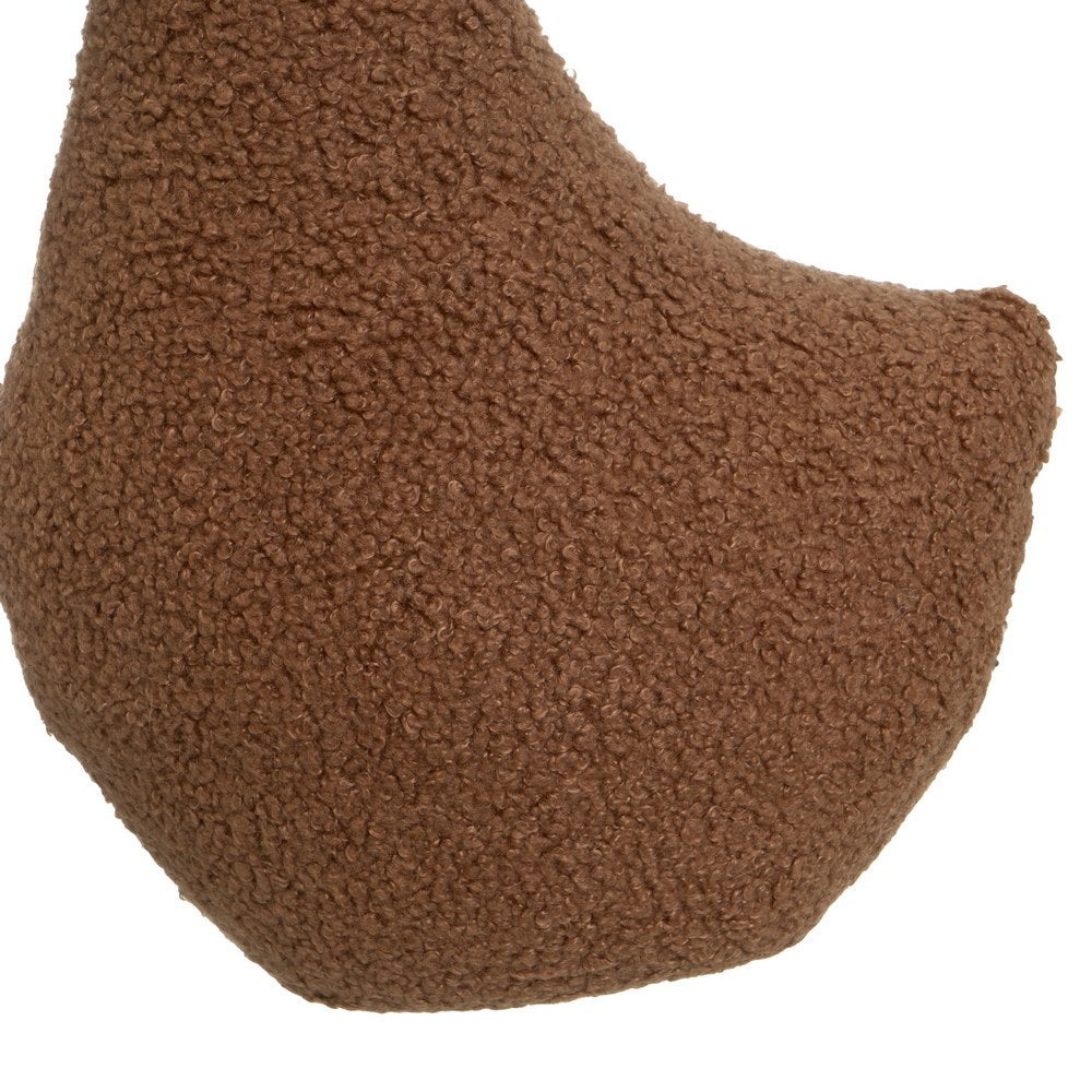 Set de 2 Topes de Puerta Ganso en Tela y Gravilla 27x11x39 cm