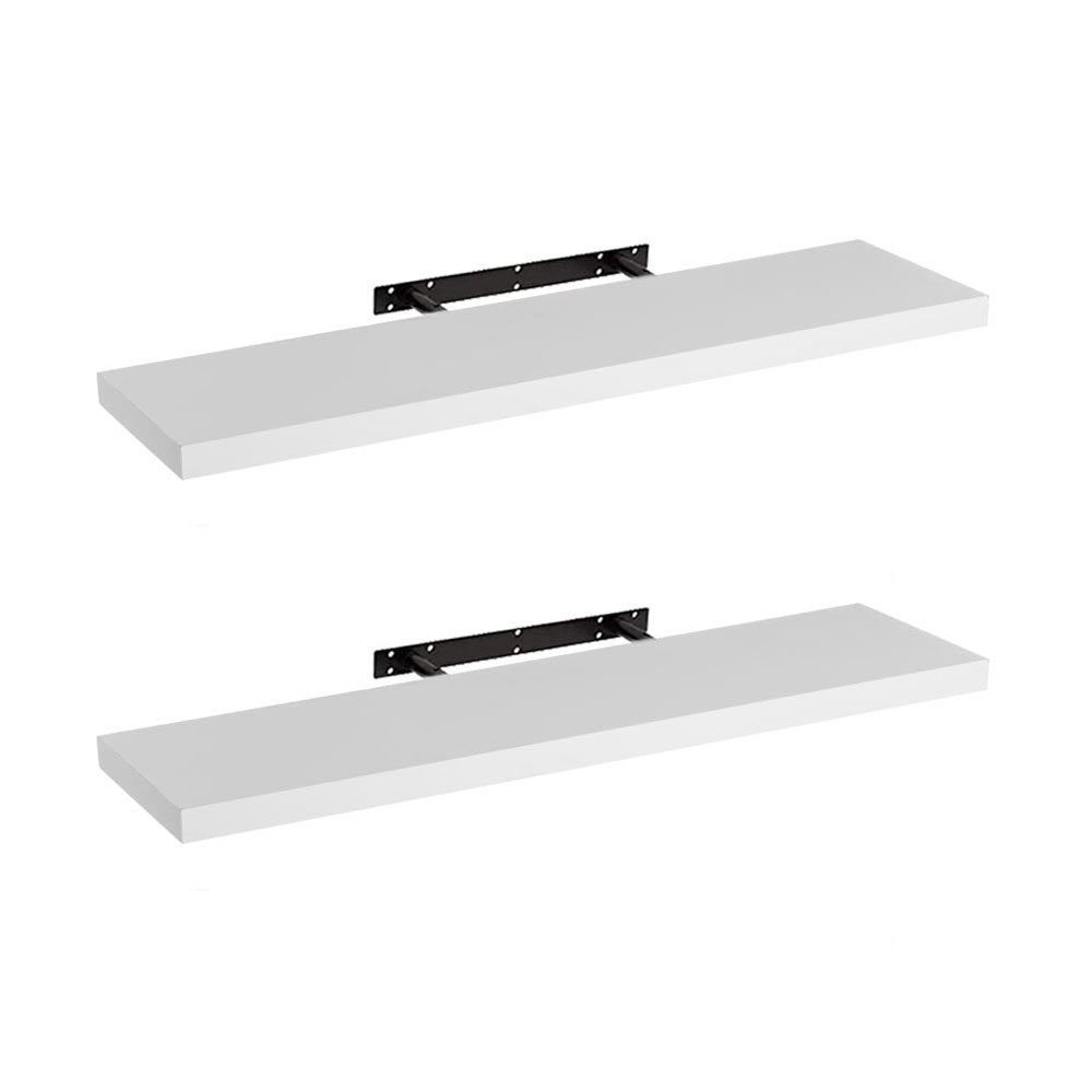 Pack de 2 estantes flotantes de 100 cm