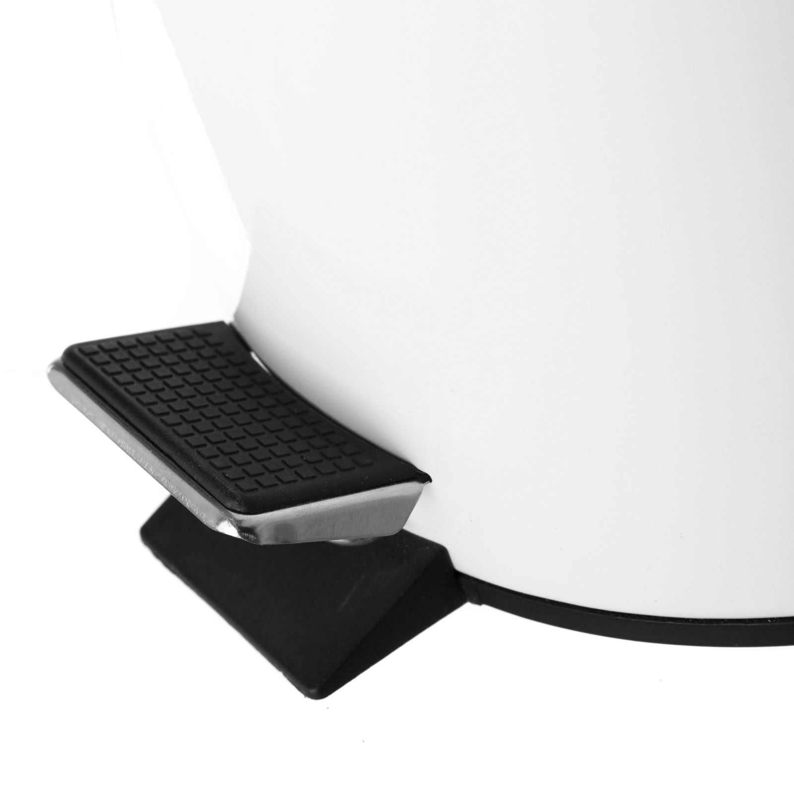 Papelera de baño blanca 5L