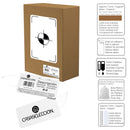 Banqueta pie de cama metálica negra