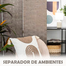 Biombo plegable laminado gris