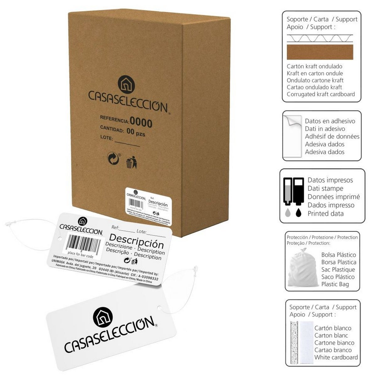 Biombo plegable laminado gris