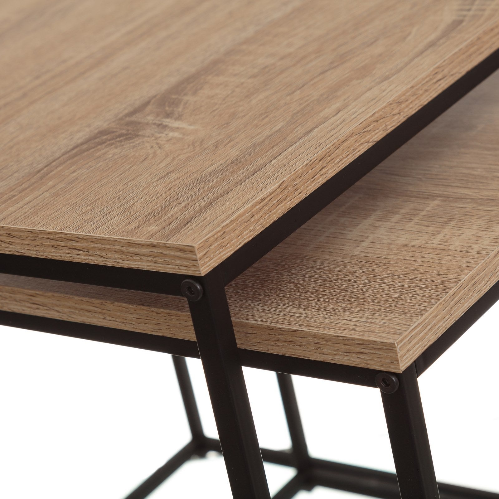 Set de 2 Mesa auxiliares auxiliares nido Urban