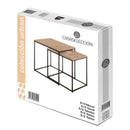 Set de 2 Mesa auxiliares auxiliares nido Urban