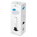 Portarrollos con escobilla negro