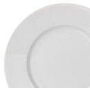 Set de 12 platos llanos blancos de porcelana de Ø 27 cm