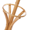 Perchero de pie de madera natural