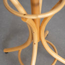 Perchero de pie de madera natural