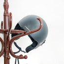 Perchero de pie marrón