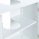Mueble bajo lavabo blanco