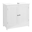 Mueble bajo lavabo blanco