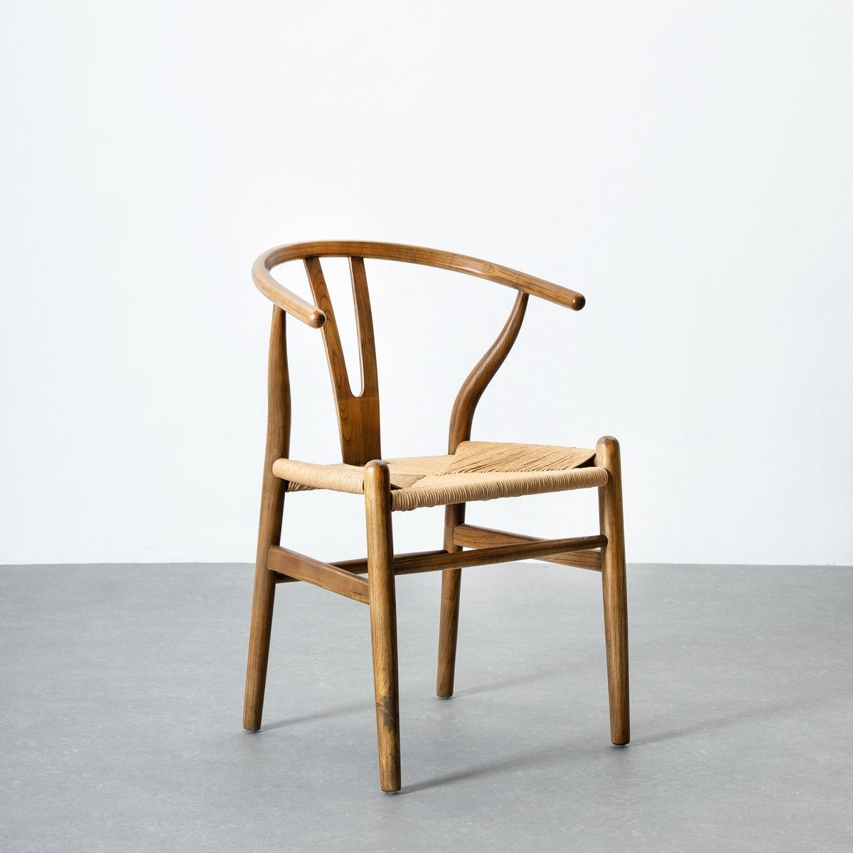 Silla de comedor Ming marrón oscuro