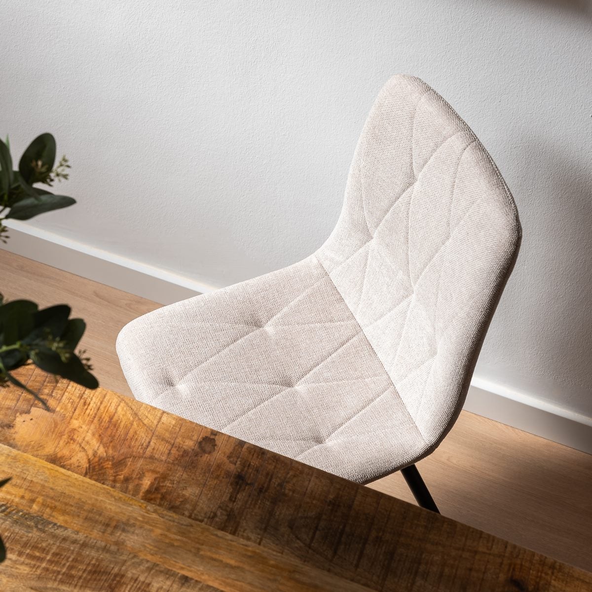 Silla Lina Rombos beige