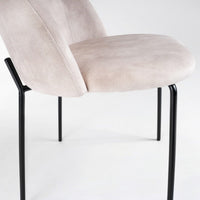 Silla Gina Ovalo beige