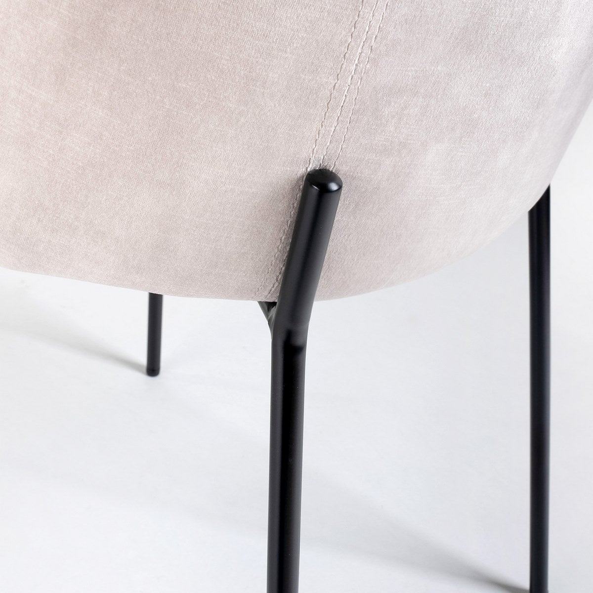 Silla Gina Ovalo beige