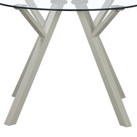 Mesa de comedor Elsa beige de 100cm