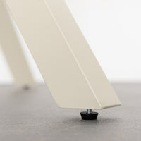 Mesa de comedor Elsa beige de 100cm