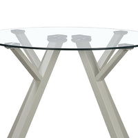 Mesa de comedor Elsa beige de 120cm