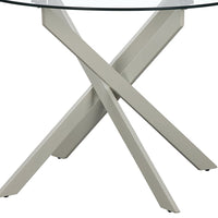 Mesa de comedor Neva beige de 100cm