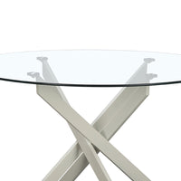 Mesa de comedor Neva beige de 120cm