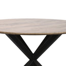 Mesa de comedor Xenia negra de 100cm