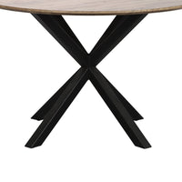 Mesa de comedor Xenia negra de 100cm