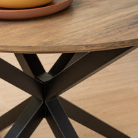 Mesa de comedor Xenia negra de 100cm