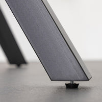 Mesa de comedor Xenia negra de 100cm