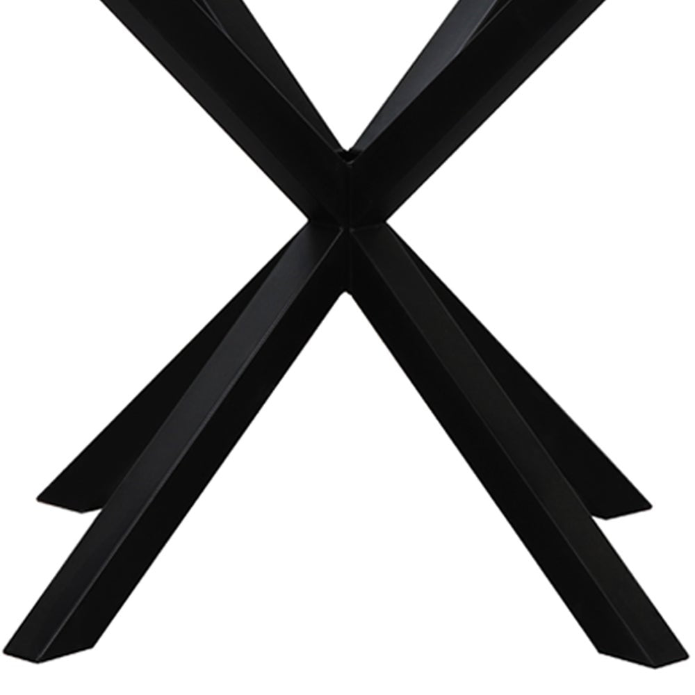 Mesa de comedor Xenia negra de 100cm