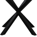 Mesa de comedor Xenia negra de 100cm