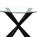 Mesa de comedor Xenia negra de 100cm