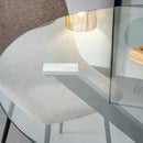 Mesa de comedor Xenia negra de 120cm