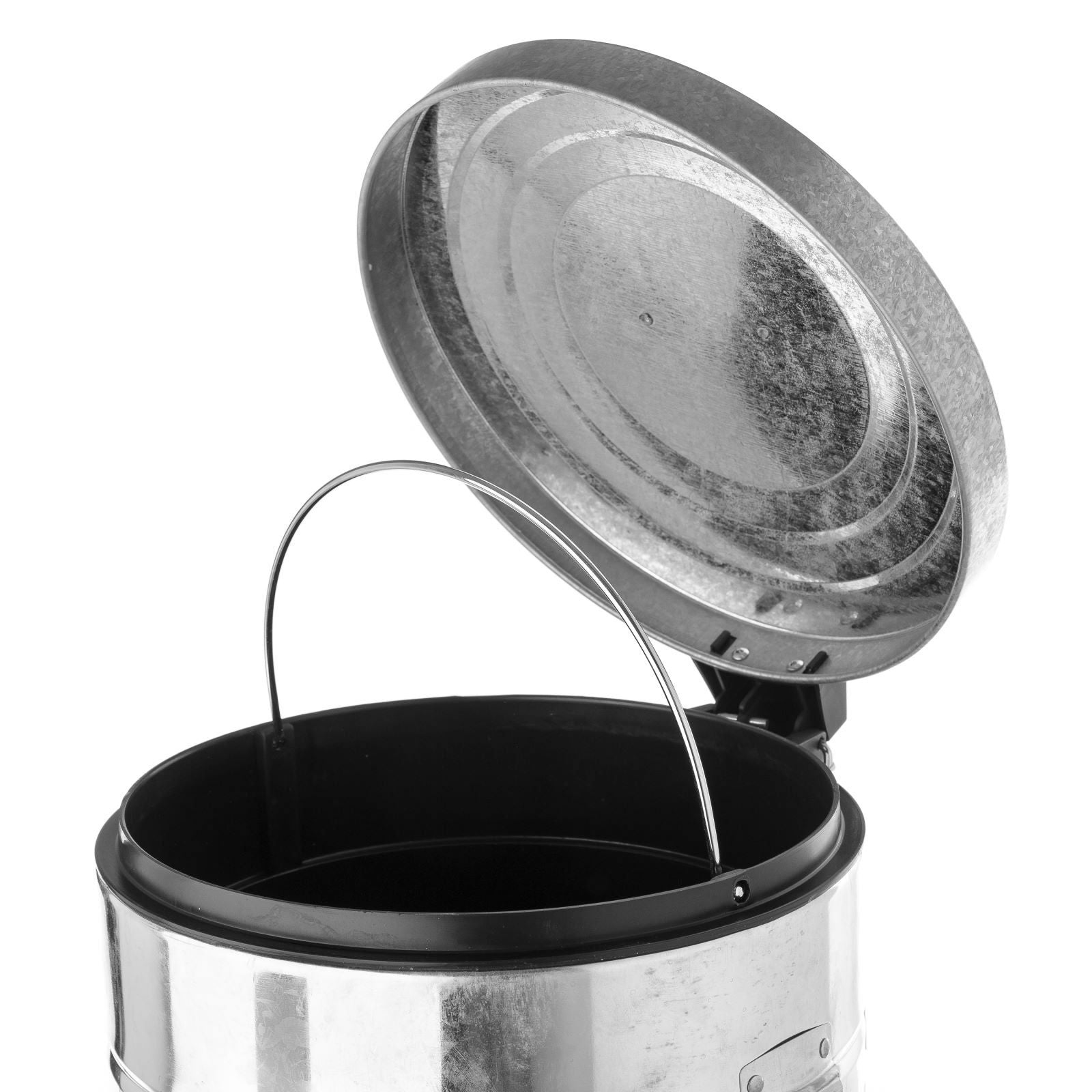 Cubo de basura de pedal redondo de 20 litros