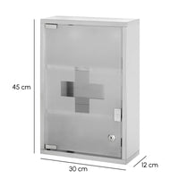 Armario de baño con cerradura de 30x12x45 cm