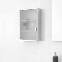 Armario de baño con cerradura de 30x12x45 cm