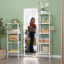 Estantería con 4 estantes laminados de 110 cm