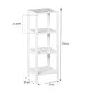 Estantería con 4 estantes laminados de 110 cm