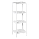 Estantería con 4 estantes laminados de 110 cm