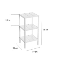 Estantería con 3 estantes laminados de 76 cm