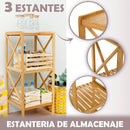 Estantería de bambú
